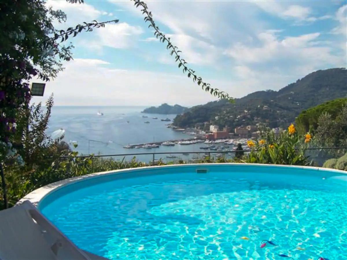 Willa L'Uliveto Di Santa Con Piscina Santa Margherita Ligure Zewnętrze zdjęcie