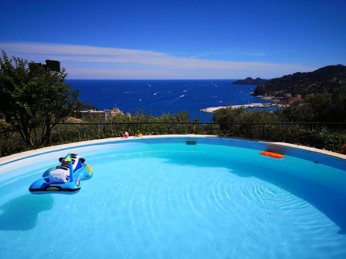 Willa L'Uliveto Di Santa Con Piscina Santa Margherita Ligure Zewnętrze zdjęcie